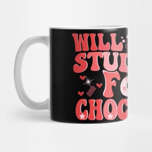 will trade students for chocolate groovy valentines day Mug